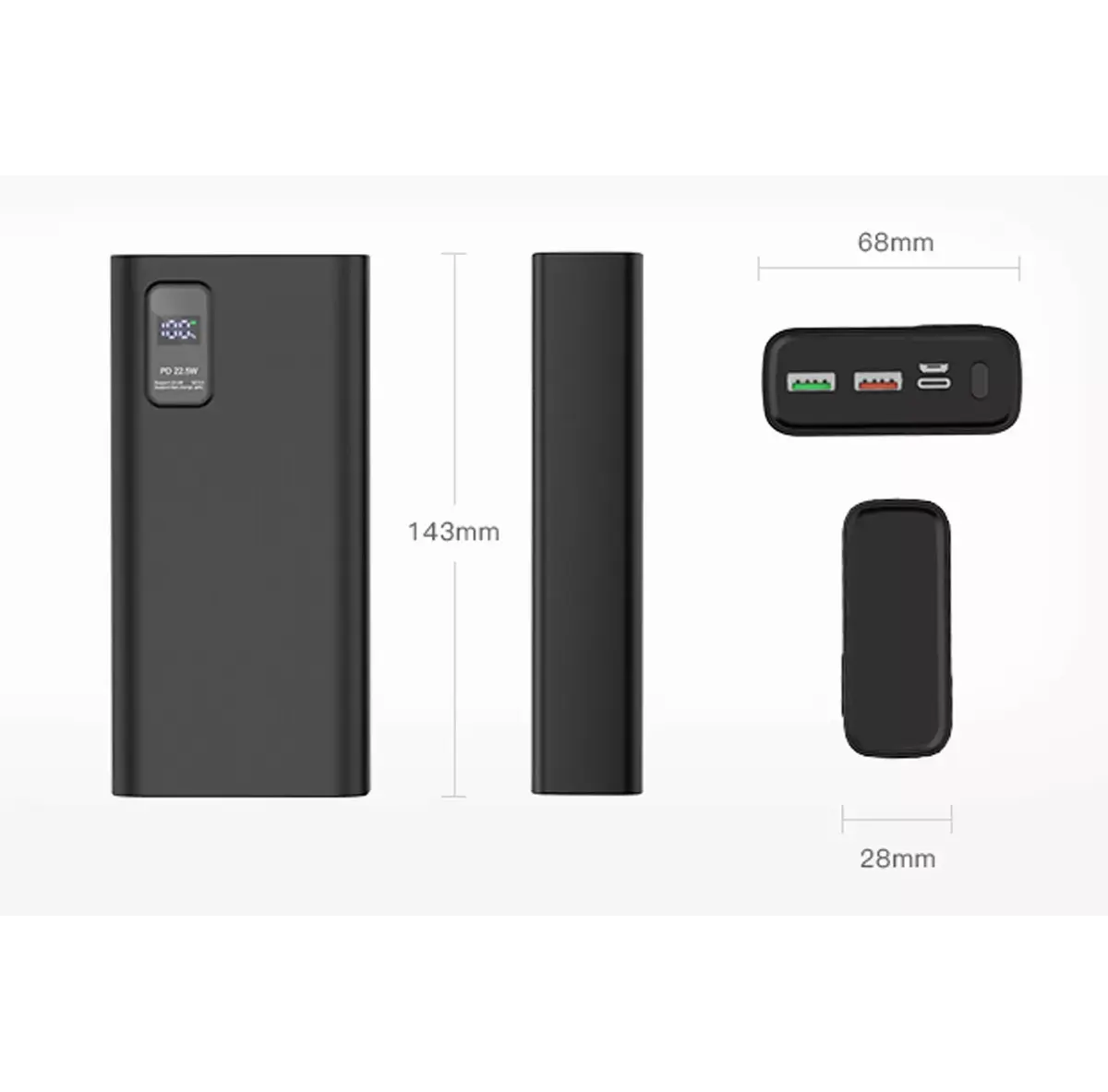 Portable Power Bank Platinet 45728 Photo 3