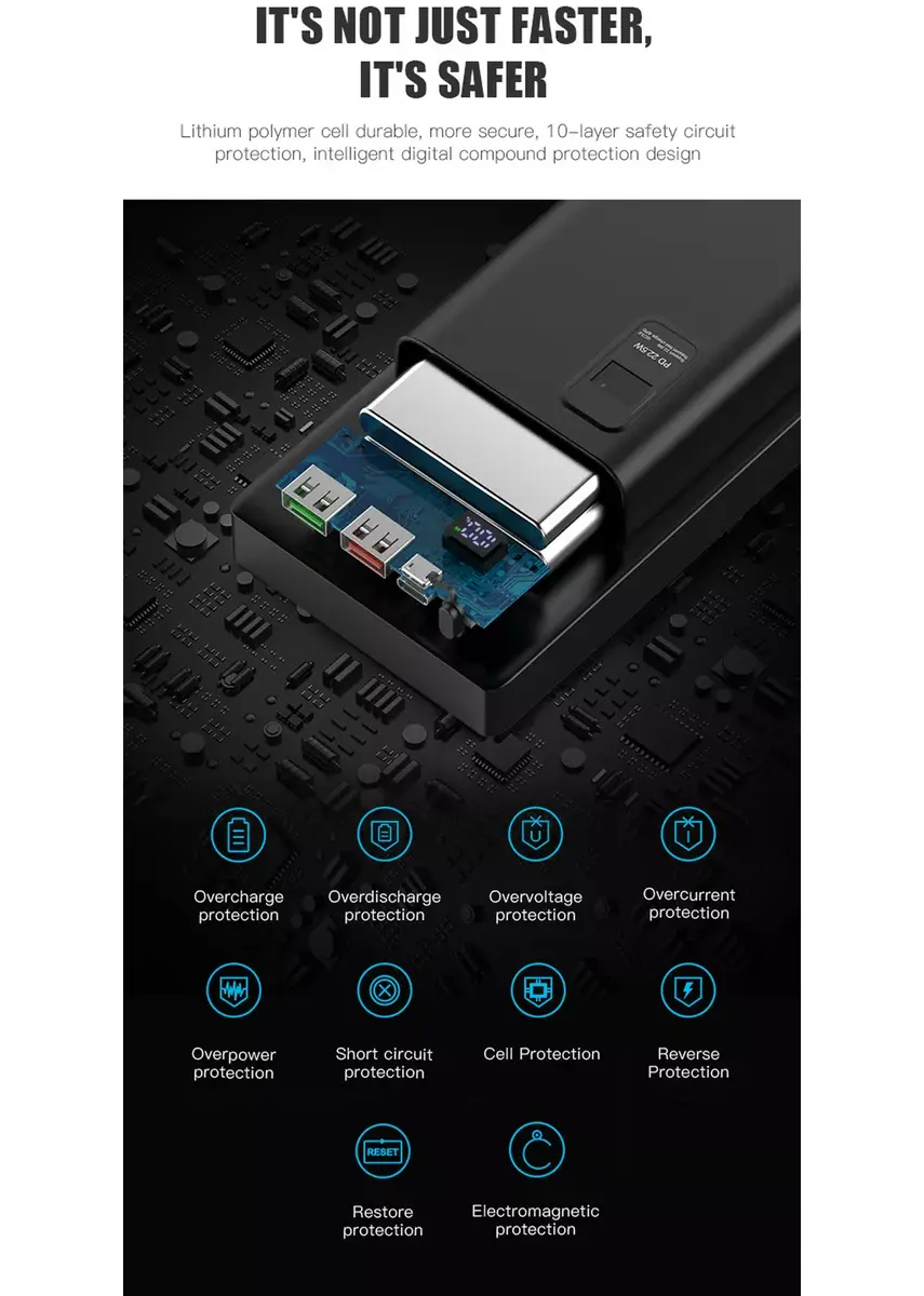 Portable Power Bank Platinet 45728 Photo 13
