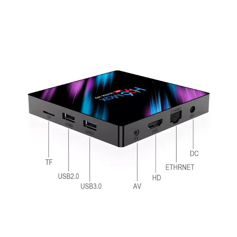 Riff Android TV Box H96 MAX RK3318 2GB/16GB Photo 4
