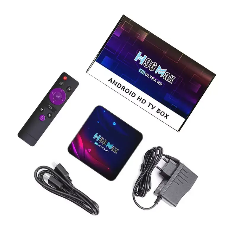 Riff Android TV Box H96 MAX RK3318 2GB/16GB Photo 7