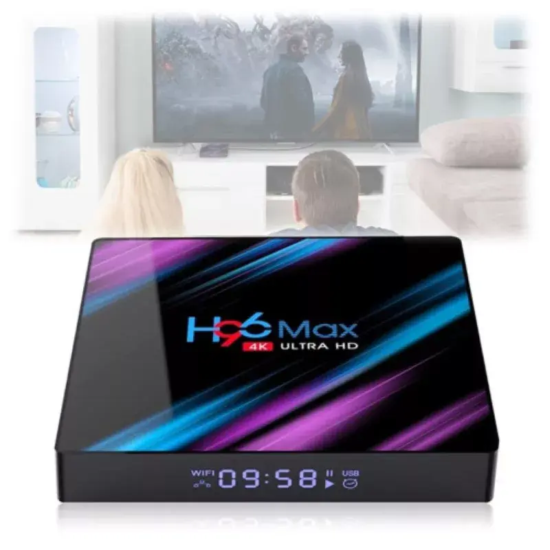 Riff Android TV Box H96 MAX RK3318 2GB/16GB Photo 2