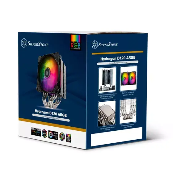 Воздушный кулер Silverstone Hydrogon D120 Photo 10