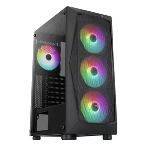 PC case Aerocool Falcon ARGB Midi Tower Black