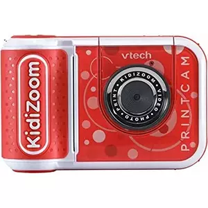 VTech KidiZoom Print Cam, digitālā kamera (sarkana/balta)