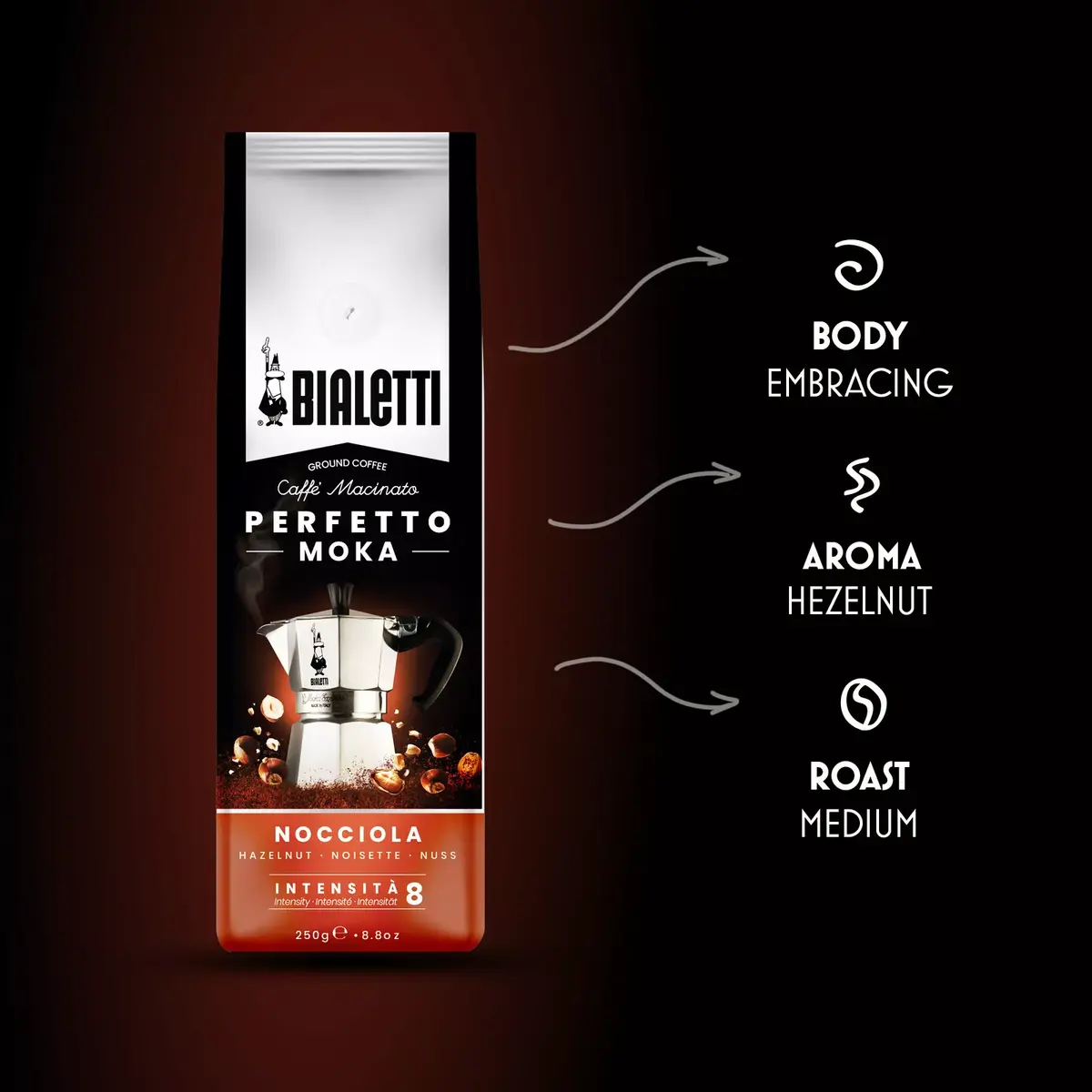 Bialetti Perfetto Moka Hazelnut 096080321 Photo 2
