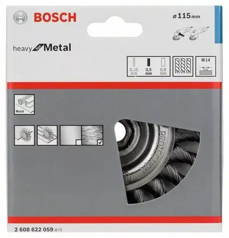 Wire wheel Bosch 2 608 622 059 Photo 2