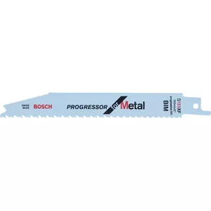 Sabre saw blade Bosch S 123 XF Progressor for Metal 10 cm HCS