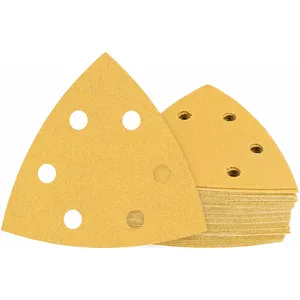 Bosch C470 Sanding Sheet Triangle 93x93mm Grit K40 for GDA, 50 Pieces
