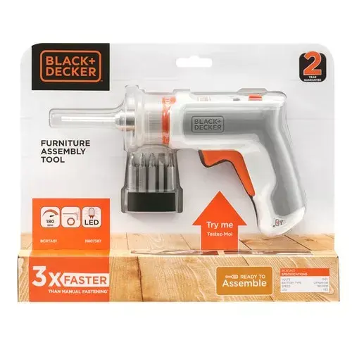 Электрическая отвертка Black & Decker BCRTA01 BCRTA01-XJ Photo 7