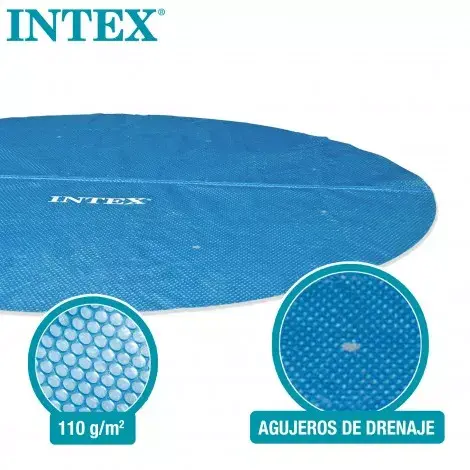 Intex 28012 pool solar cover, 3.48 m round Photo 2