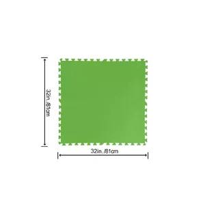 Floor Protector Bestway Flowclear 31" x 31" (78 x 78 cm) – polyethylene, green, pack of 9