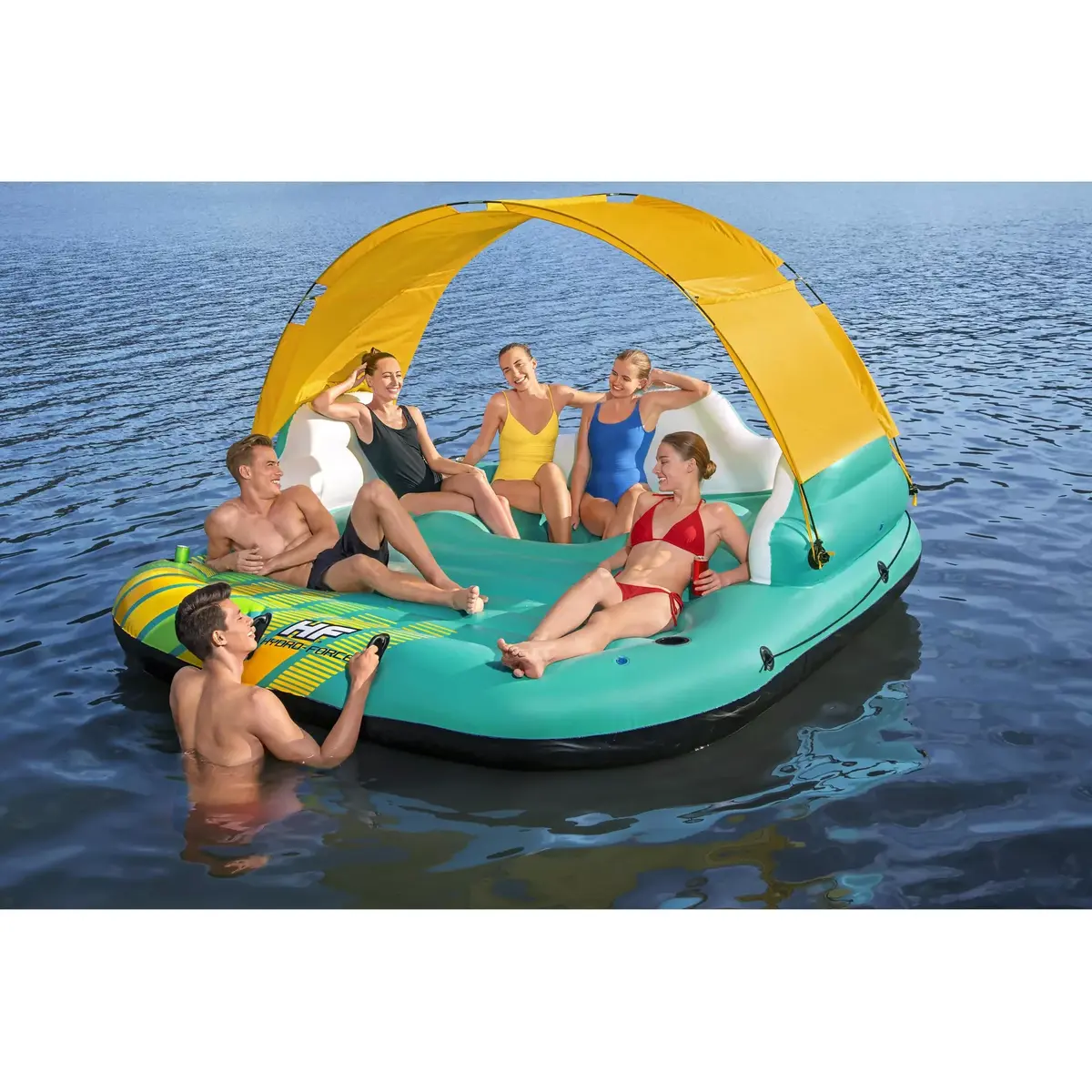 Bestway Hydro-Force Sunny Lounge остров 3,00×2,75 м Photo 8
