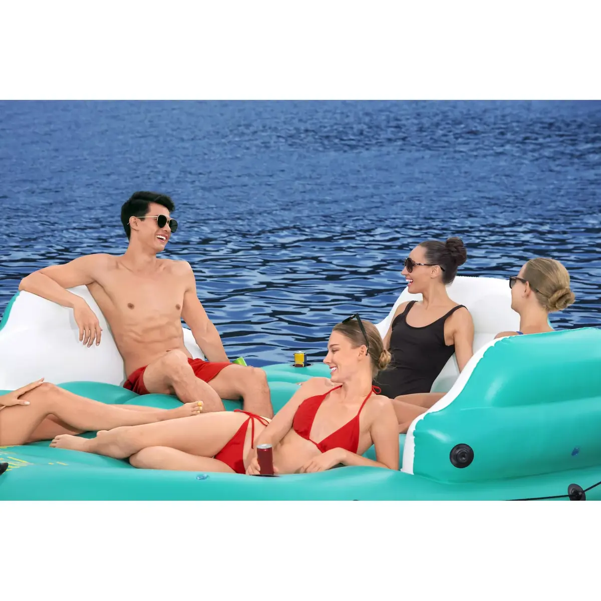 Bestway Hydro-Force Sunny Lounge остров 3,00×2,75 м Photo 31