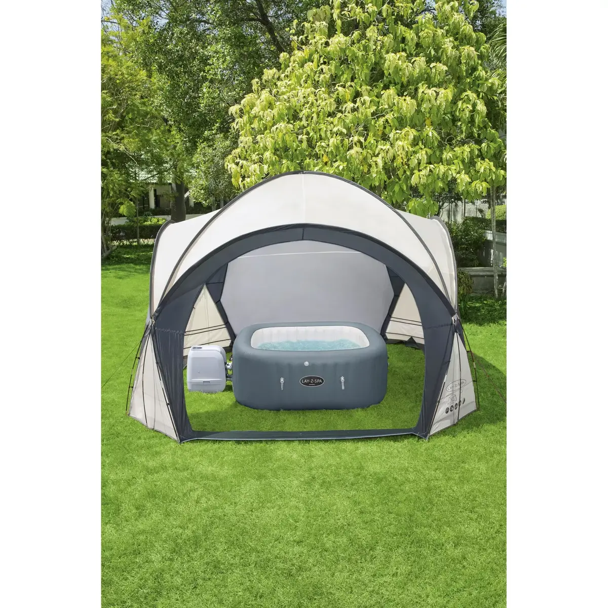 Bestway Lay-Z-Spa Dome dārza telts 3,90x3,90x2,55 m Photo 26