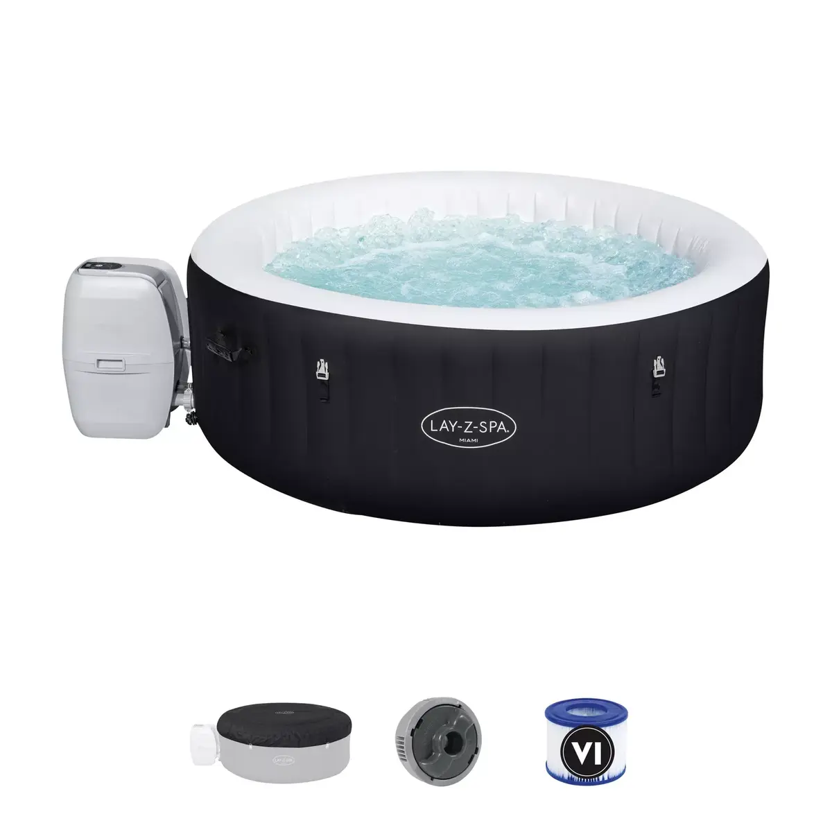 Надувная ванна Bestway Lay-Z-Spa 71" x 26" Miami AirJet Photo 35