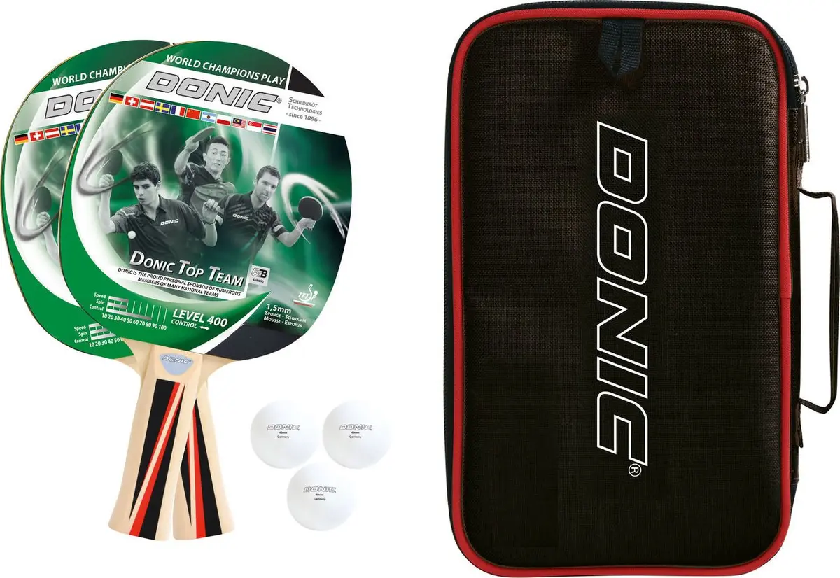 Table tennis rackets Donic Top Team 400 — 2 pcs Photo 2