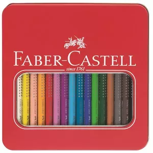 pen/pencil set Faber-Castell 110916 Red Metal 16 pcs