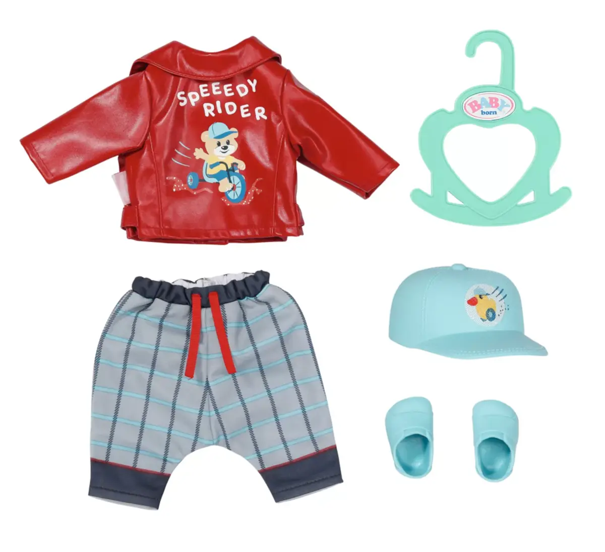 Leļļu apģērbu komplekts BABY born Little Cool Kids Outfit Photo 4