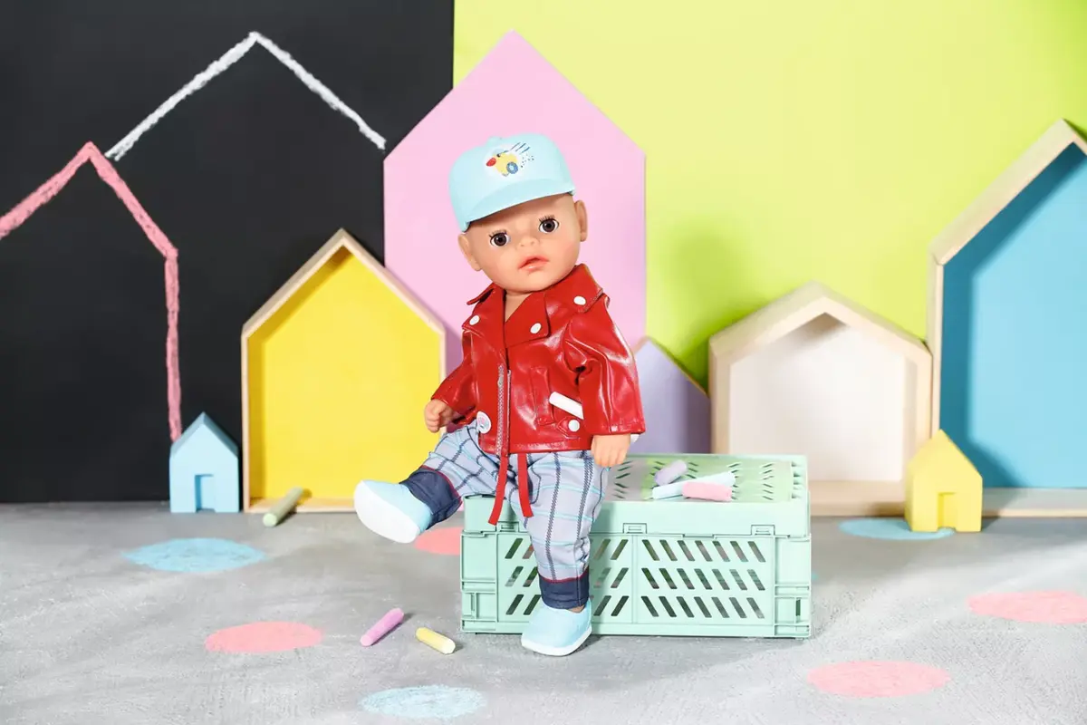 Leļļu apģērbu komplekts BABY born Little Cool Kids Outfit Photo 5
