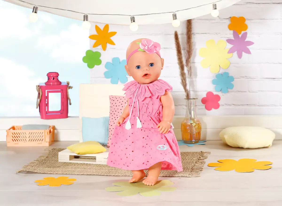 Lelle kleita BABY born Trendy Flowerdress Photo 5