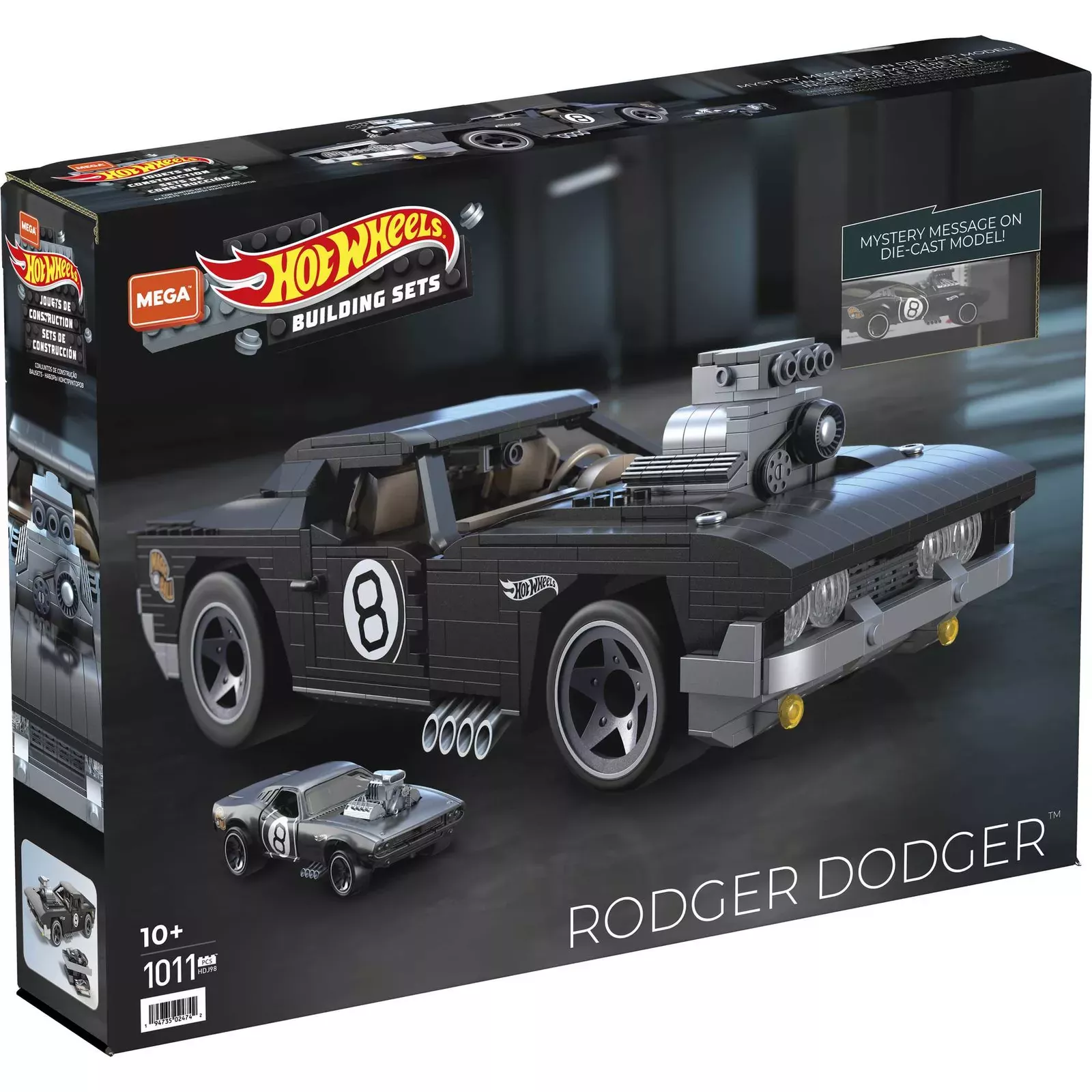 Hot Wheels Mega Construx Rodger Dodger Set