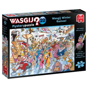 Jumbo Wasgij Mystery 22 The Wasgij Winter Games puzle 1000 gabaliņi