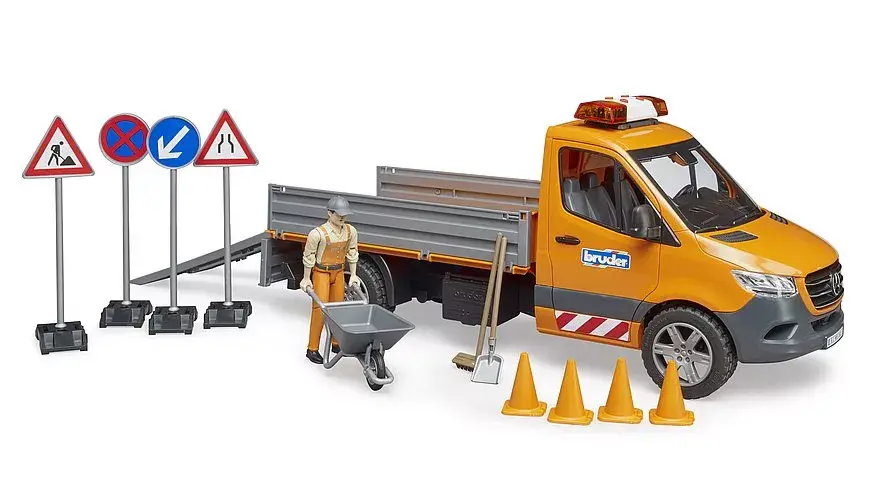 BRUDER 02677 servisa transportlīdzekļa modelis 1:16 Photo 2