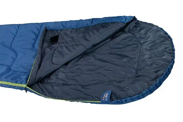 High Peak Easy Travel Sleeping Bag Blue Photo 2