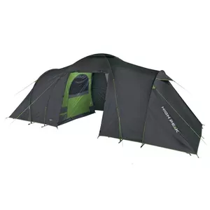 Tunnel tent High Peak Como 6.0 6 person Hard frame Green Grey