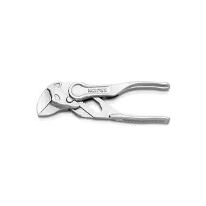 Клещи-газовый ключ Knipex XS 82 200 E01 хром, регулируемые на 10 положений, 200 мм