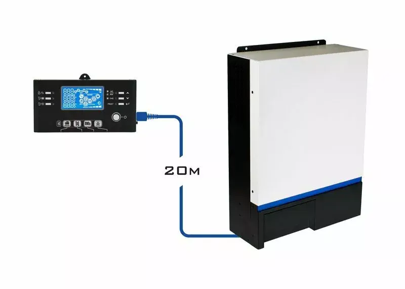 AZO Digital ESB 3KW-24 hibrīda saules invertors Photo 7
