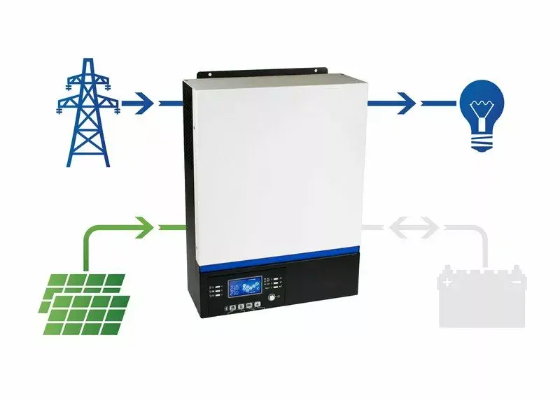 AZO Digital ESB 3KW-24 hibrīda saules invertors Photo 8