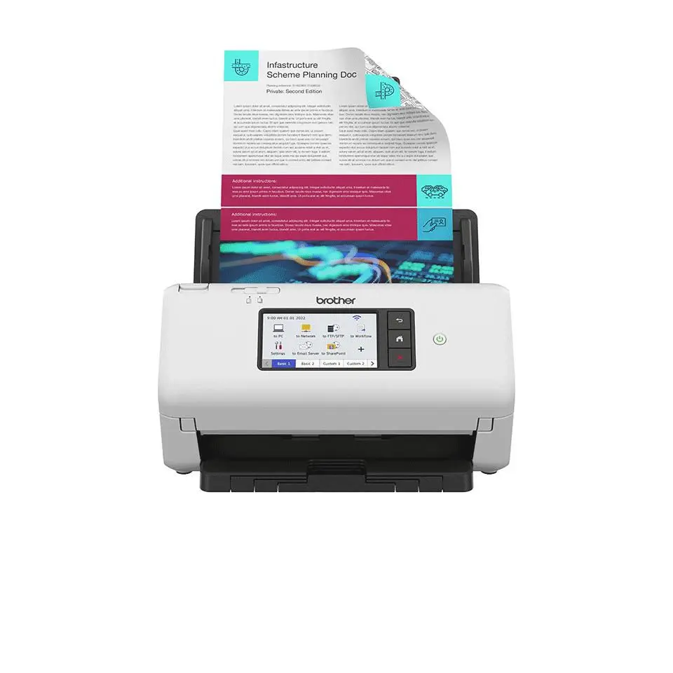ADF skeneris Brother ADS-4700W 600 x