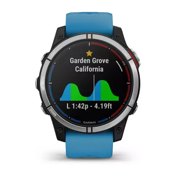 GARMIN quatix 7 Blue — 47 mm multisporta viedpulkstenis Photo 2