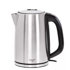 Electric kettle Adler AD 1340 1.7 L 2200 W Black Silver
