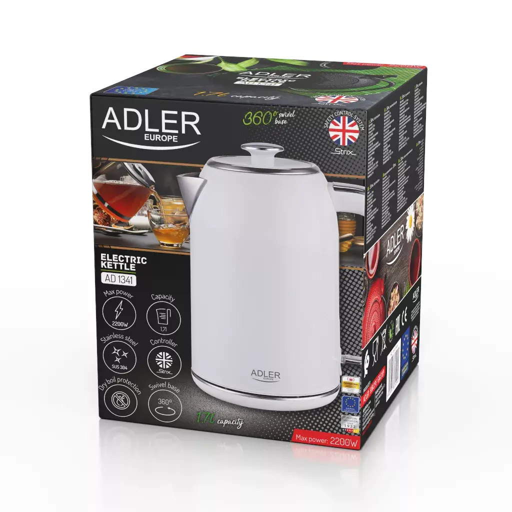 Электрический чайник Adler 1.7 L 2200 W AD 1341 Photo 9