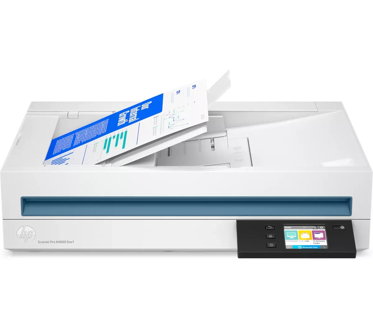 Flatbed & ADF scanner HP Scanjet Pro N4600 fnw1 Photo 2