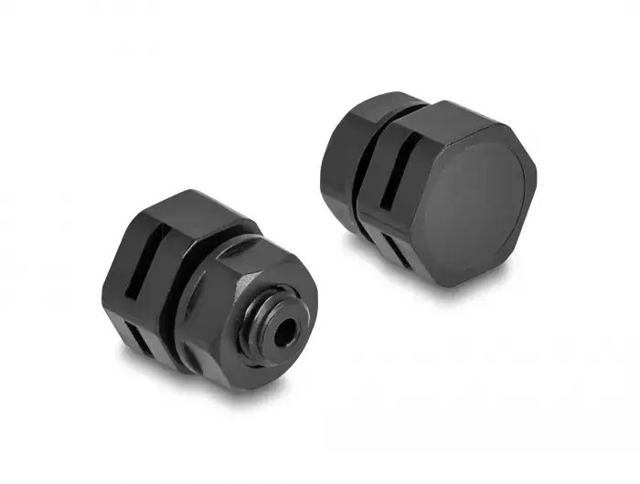 DeLOCK Ventilation Plug M6 black Photo 2