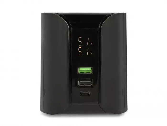 DeLOCK USB un bezvadu lādētājs 1 x USB Type-C PD + 2 x USB Type-A Photo 4