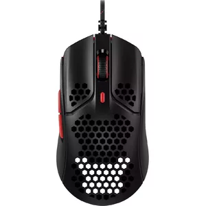 HyperX Pulsefire Haste — spēļu pele (melnā un sarkanā krāsā)