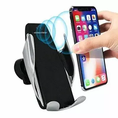 Car phone holder RoGer S5 with 10W wireless charging Photo 5