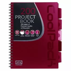Spiral notebook Coolpack A5 Red – brand: cool pack, model: 94245CP, size A5, spiral-bound