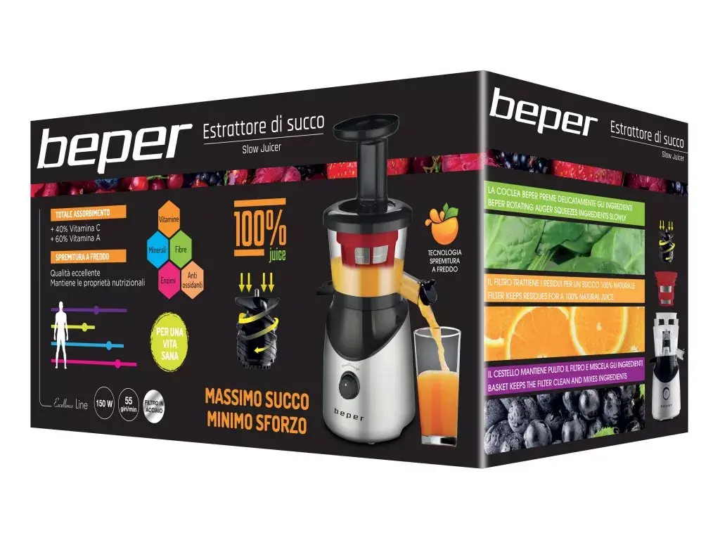 Соковыжималка Beper 90.421R Photo 2