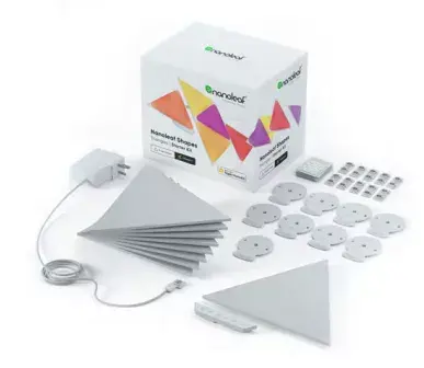 Nanoleaf NL47-0002TW-9PK LED triangle panels, 9-pack Photo 3