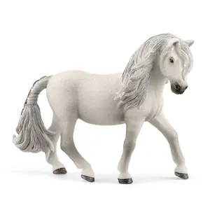 Фигура лошади Schleich Исландская пони кобыла белая 13942S