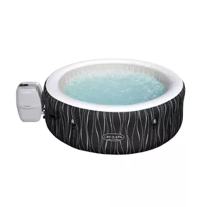Piepūšamais karstā baļļa Bestway Lay-Z-Spa Hollywood AirJet — 6 personām, 908 L, sešstūrveida, LED, 220–240V, 196×196×66 cm