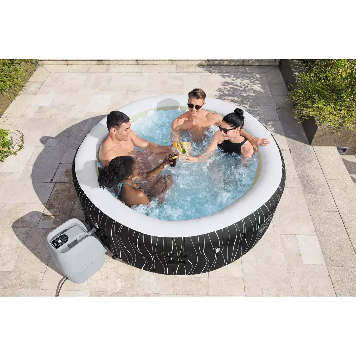 Bestway Lay-Z-Spa Hollywood AirJet piepūšamais spa Photo 19