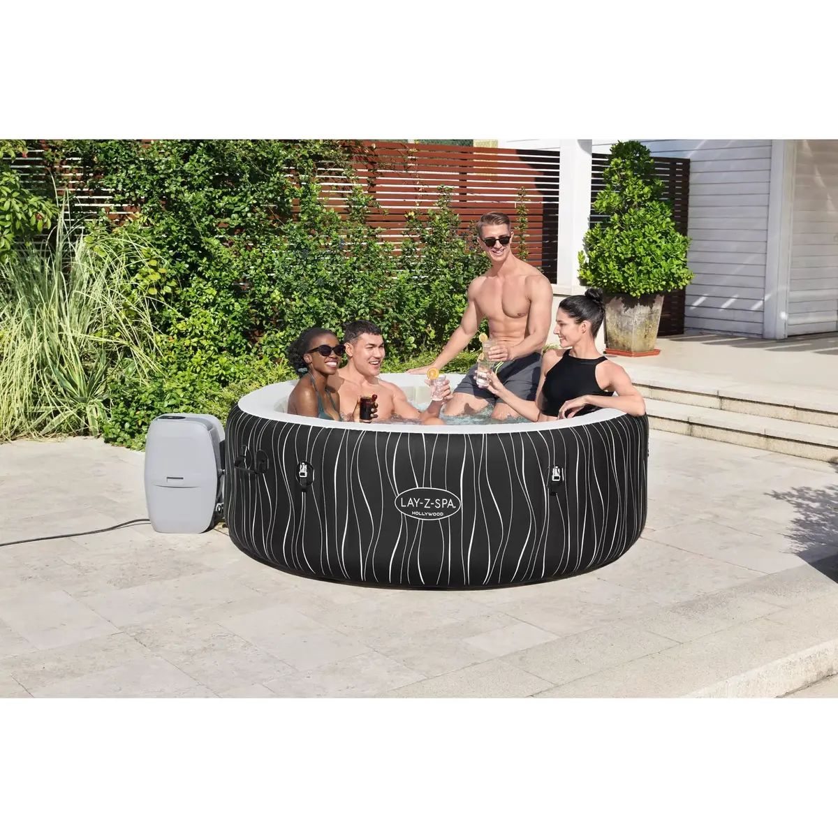 Bestway Lay-Z-Spa Hollywood AirJet piepūšamais spa Photo 20