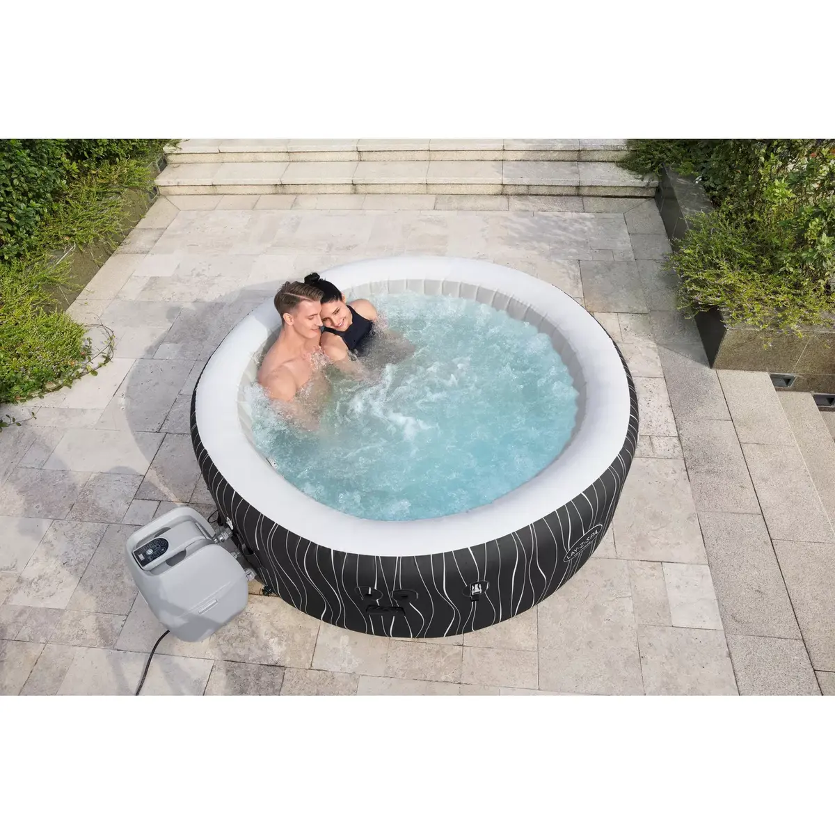 Bestway Lay-Z-Spa Hollywood AirJet piepūšamais spa Photo 23