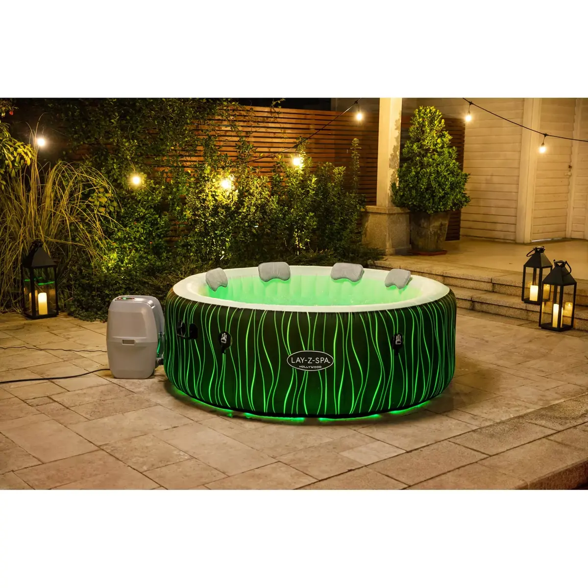 Bestway Lay-Z-Spa Hollywood AirJet piepūšamais spa Photo 28